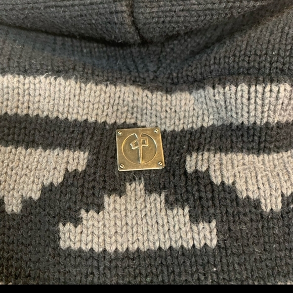 RDS zip up knit sweater - Picture 10 of 12